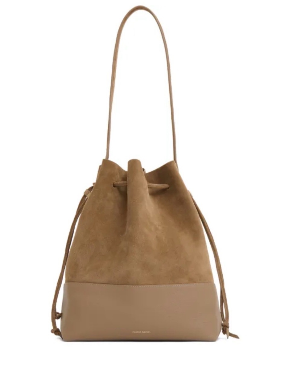 Mansur Gavriel Calf Leather & Suede Bucket Bag | Made in Italy | BNWT | Dust Bag